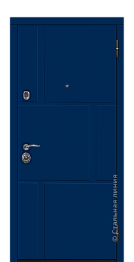 Входная дверь Фламенко (вид снаружи) - купить в Петрозаводске