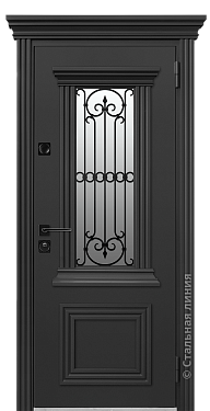 Входная дверь Алон (вид снаружи) - купить в Петрозаводске