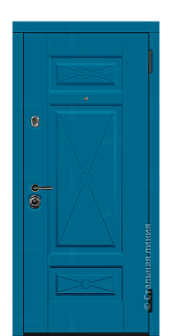 Входная дверь Париж (вид снаружи) - купить в Петрозаводске