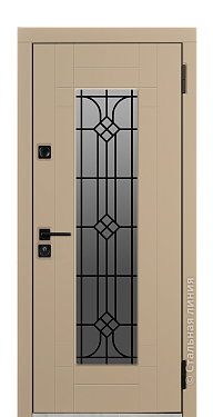 Входная дверь Бенвиль (вид снаружи) - купить в Петрозаводске