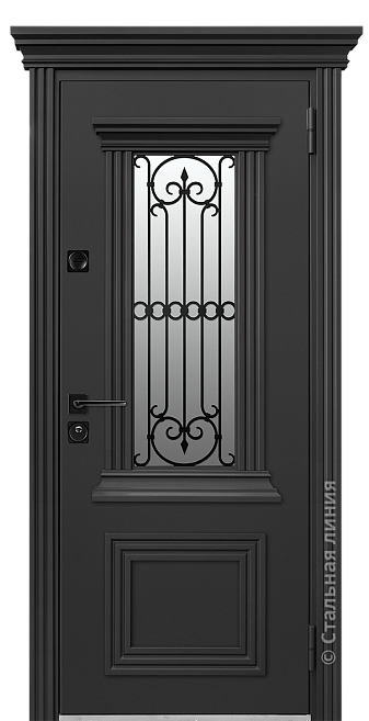 Входная дверь Алон (вид снаружи) - купить в Петрозаводске